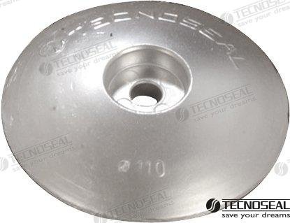 ANODO TIMON ALUMINIO Ø 110MM Tecnoseal TEN00103PAL