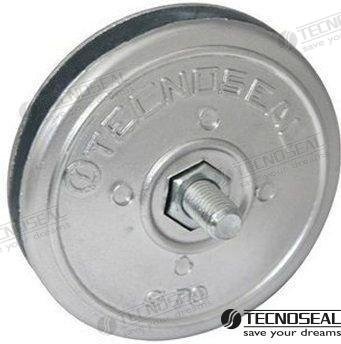 ANODO DISCO DOBLE ZINC Ø 130MM Tecnoseal TEN00104E