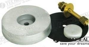 ANODO POPA ZINC Ø 140MM COMPLETO Tecnoseal TEN00130C