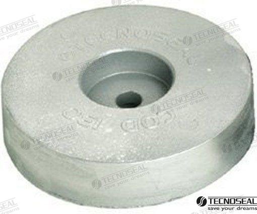 ANODO POPA ALUMINIO Ø 140*35MM Tecnoseal TEN00131AL