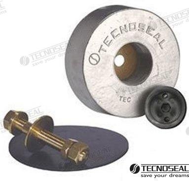 ANODO BAGLIETTO ZINC Ø 135MM COMPLETO Tecnoseal TEN00153