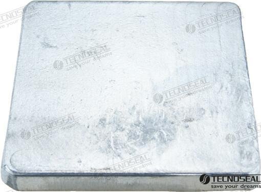 ANODO CUADRADO ZINC 100*100 H10 Tecnoseal TEN00210/1