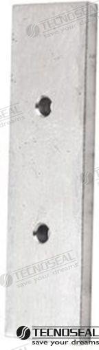 ANODO FLAPS AQUARIVA ZINC 100X28X12MM Tecnoseal TEN00212RIVA