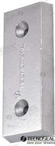 ANODO FLAPS ZINC 130X50X17MM Tecnoseal TEN00213