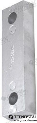 ANODO RIVA ZINC 200X60X30MM Tecnoseal TEN00214