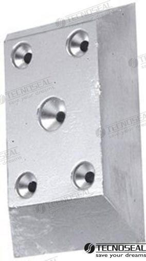 ANODO POSILLIPO ZINC 122X81X20MM Tecnoseal TEN00215