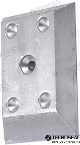 ANODO POSILLIPO ZINC 122X81X20MM Tecnoseal TEN00216