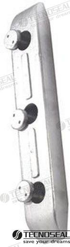 ANODO MMI ZINC 500X80X40MM Tecnoseal TEN00218