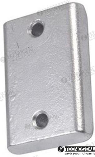 ANODO RECTANGULAR ZINC 70X50X15MM Tecnoseal TEN00219