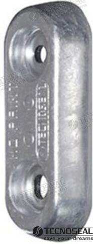 PLACA VETUS ALUMINIO 150X60X25MM H.C.80 Tecnoseal TEN00220AL