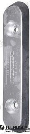 PLACA VETUS ALUMINIO 350X72X35MM H.C.200 Tecnoseal TEN00223AL