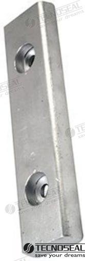 ANODO PIASTRE SCAFO ZINC 325X80X30MM Tecnoseal TEN00225