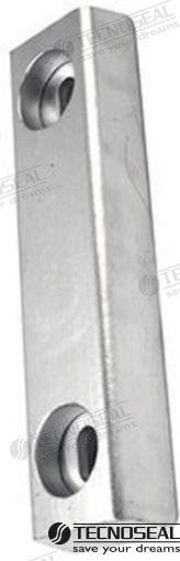 ANODO PIASTRE SCAFO ZINC 250X60X35MM Tecnoseal TEN00226