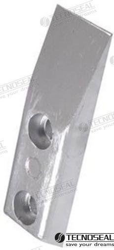 ANODO SCAFI VELOCI ZINC 210X70X25MM Tecnoseal TEN00230