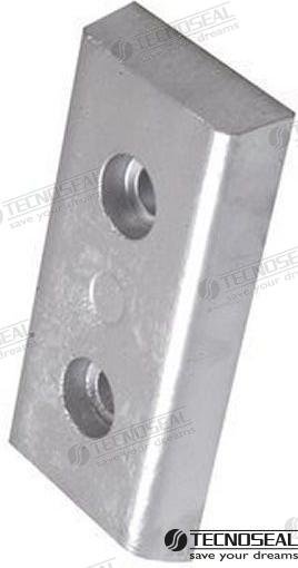 ANODO SCAFI VELOCI ZINC 210X100X30MM Tecnoseal TEN00231