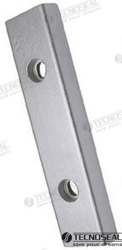 ANODO PLACA ZINC 600X125X65MM 28 KG Tecnoseal TEN00278E