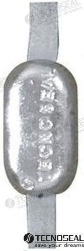 ANODO OVAL ALUMINIO 1 KG Tecnoseal TEN00303AL
