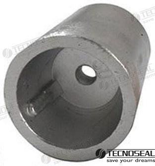 ANODO RADICE ZINC EJE 40MM 0