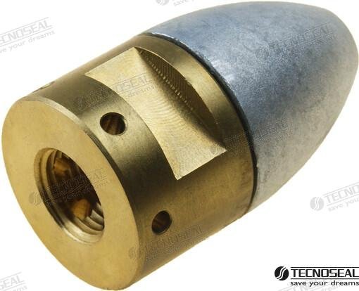 ANODO CONICO RIVA ZINC EJE 20X30 COMPL. Tecnoseal TEN00443