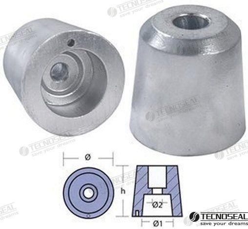 ANODO REGGIANI ZINC EJE 55 Tecnoseal TEN00466
