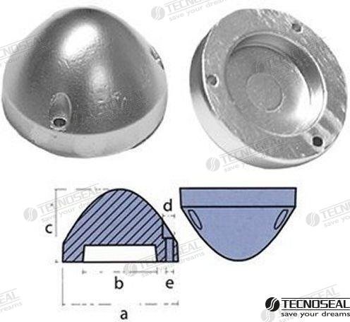 ANODO MAX PROP ZINC 39MM. Tecnoseal TEN00487