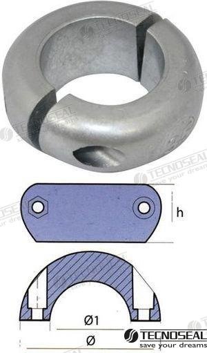 COLLAR PLANO ZINC 28
