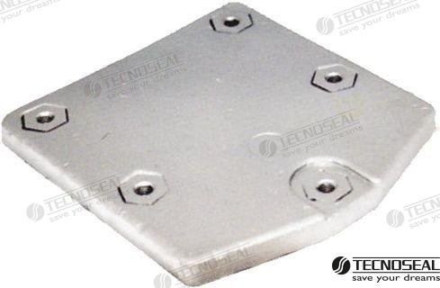 ANODO ALUMINO PLACA ZEUS 160X150X16MM  TEN00843AL