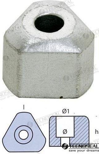 ANODO GORI ZINC Ø 6MM 0