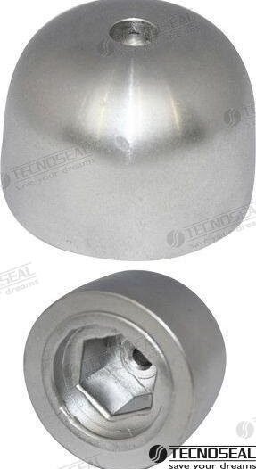 SIDEPOWER-SLEIPNER PROPELLER NUT ALU  TEN01053AL