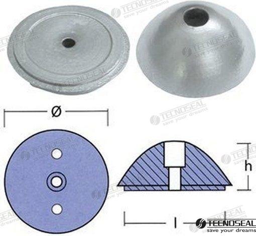 ANODO PARA VARIPROFILE Ø 68MM ZINC  TEN01075