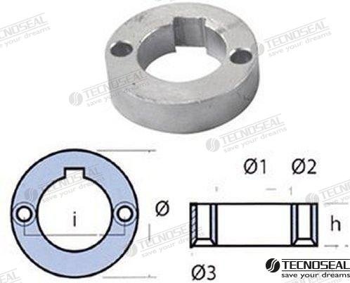 ANODO DUFOUR Ø 27MM ZINC  TEN01700