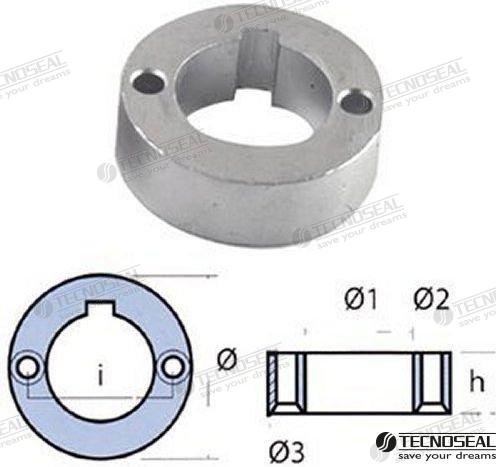 ANODO DUFOUR Ø 32MM ZINC  TEN01702