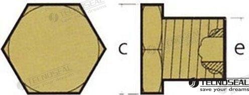 TAPON ANODO REFRIGERACION AIFO TEN02011T  TEN02011TP
