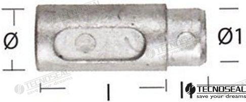 ANODO LOMBARDINI ZINC TEN02350T  TEN02350