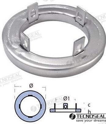 ANODO KAMEWA COLLAR ZINC Ø 226MM  TEN02452BIS