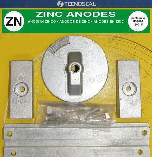 KIT ANODOS ZINC MERCURY VERADO 4  TENKITVERADO4