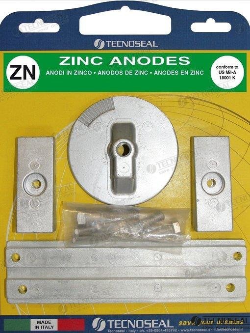 KIT ANODOS ZINC MERCURY VERADO 4 TENKITVERADO4
