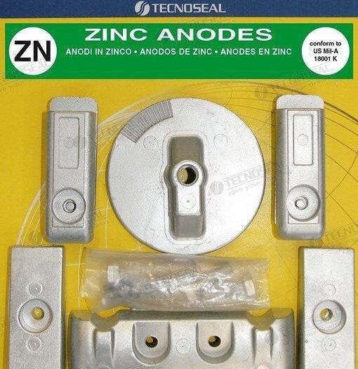 KIT ANODOS ZINC MERCURY VERADO 6  TENKITVERADO6