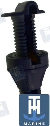 PASACABLES 90º NEGRO  THTH-CC1