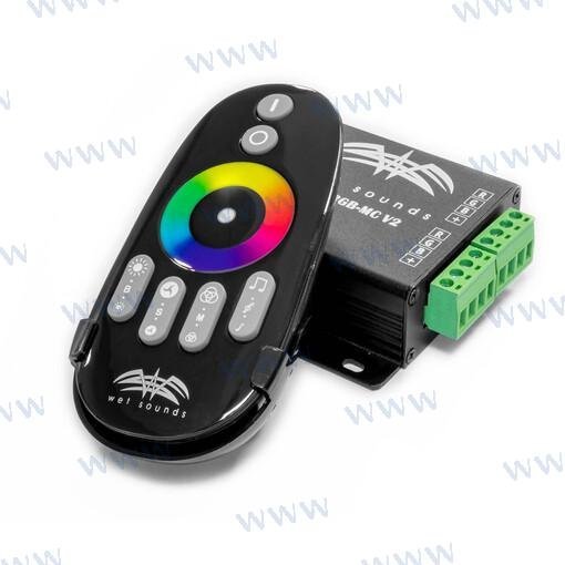 CONTROLADOR RGB CON REMOTE  WETRF-RGB-MCV2